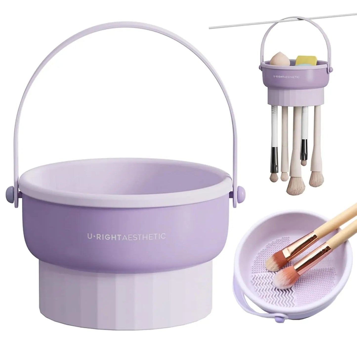 GlossyBrush™ - Limpiador brochas de maquillaje